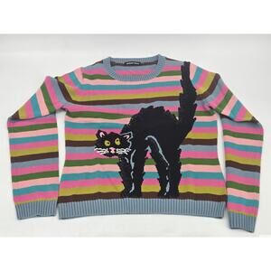 Vintage Michael Simon Cat jumper Very Rare Size : Small